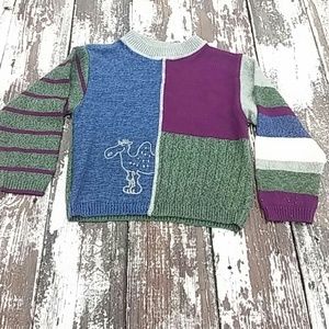 BT Kids multi color sweater